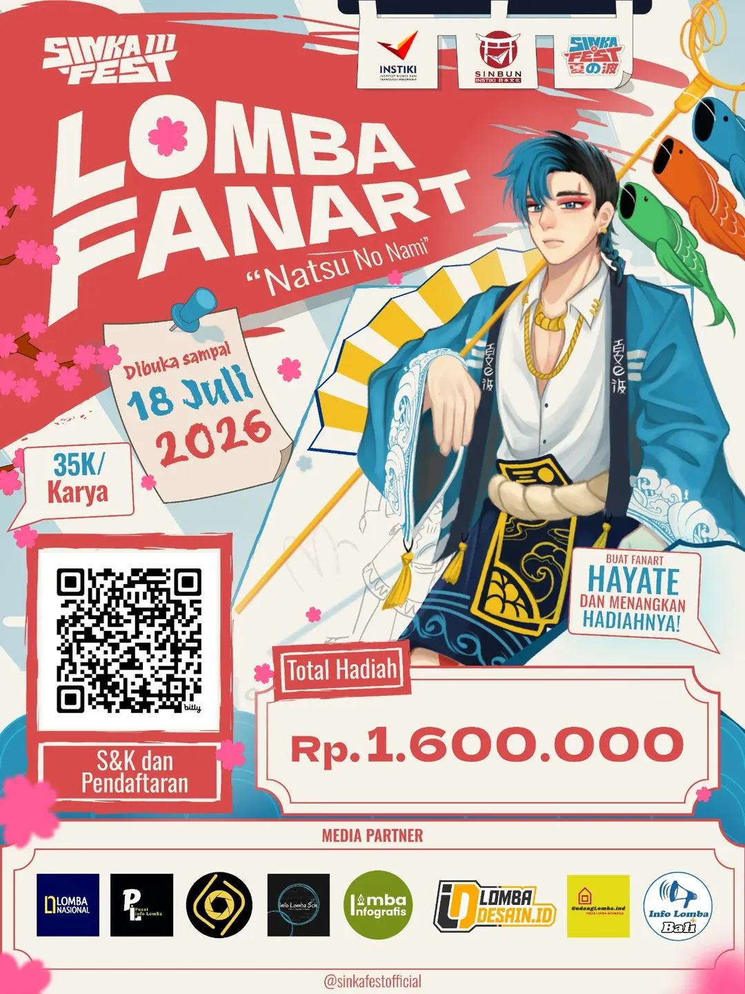 LOMBA FANART SINKAFEST III: NATSU NO NAMI