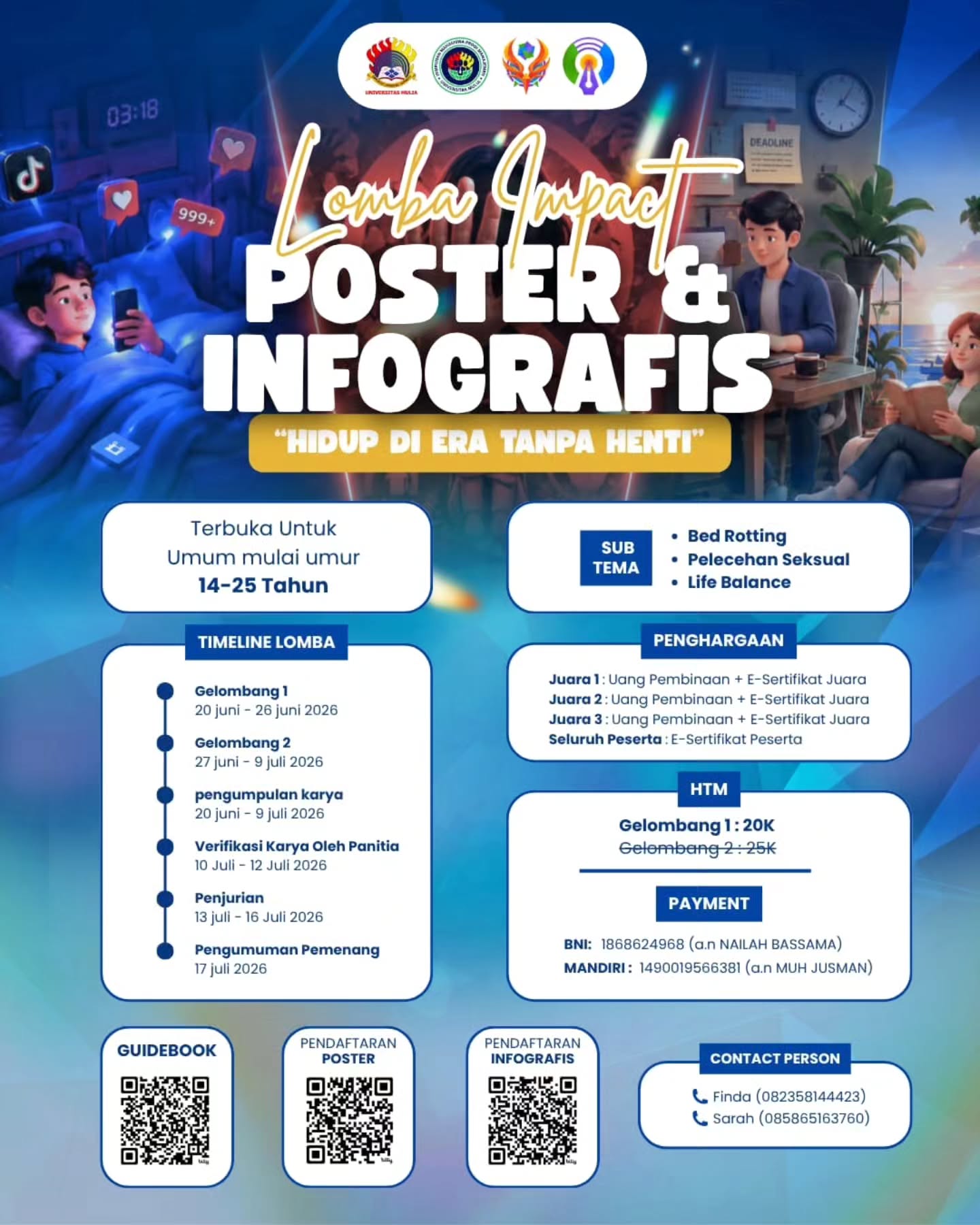 🌟 LOMBA POSTER & INFOGRAFIS IMPACT 2026 🌟