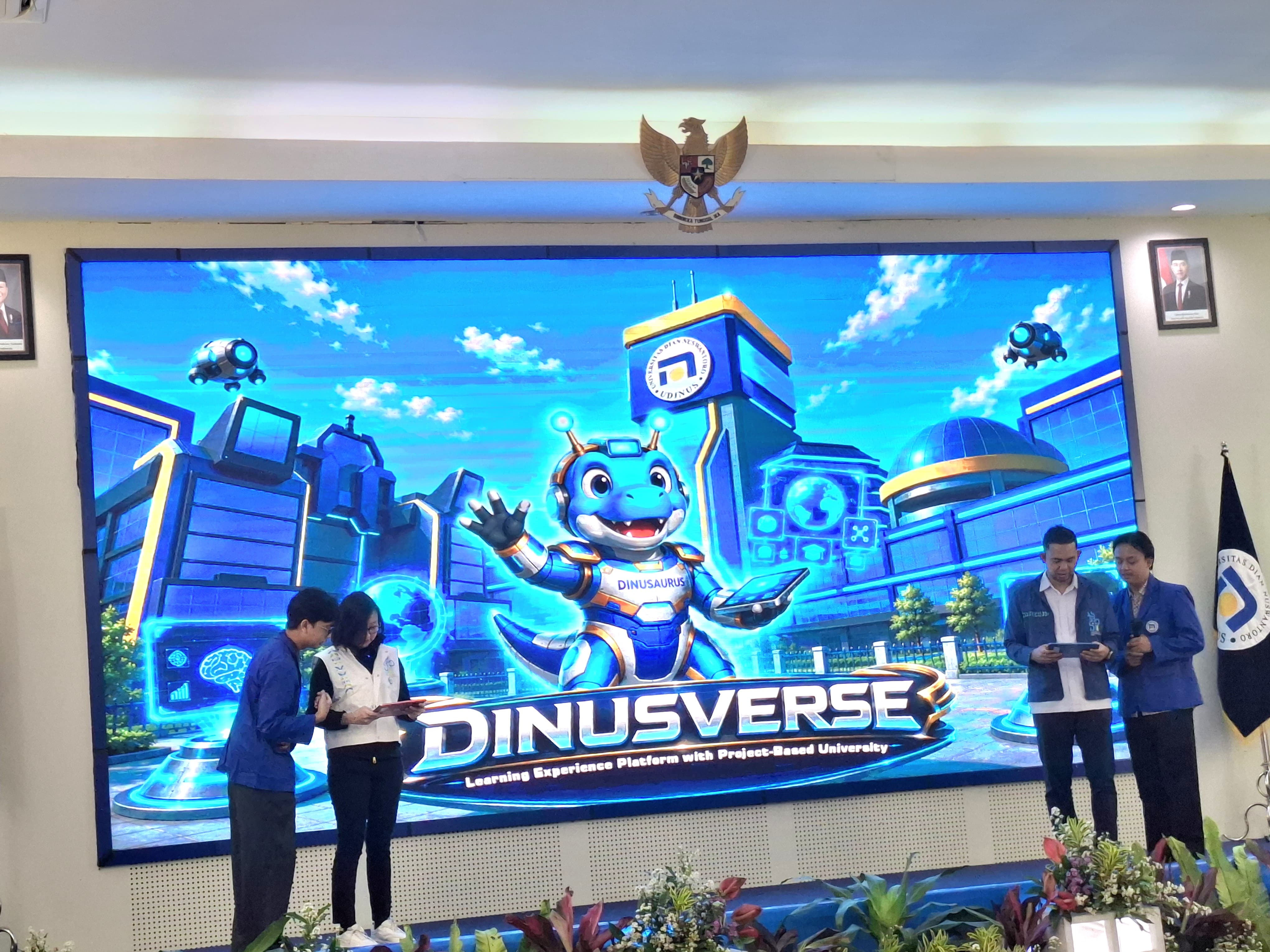 Revolusi Kuliah Digital: Udinus Semarang Resmi Luncurkan ‘Dinusverse’ Berbasis Roblox, Dihadiri Wamen Ekraf