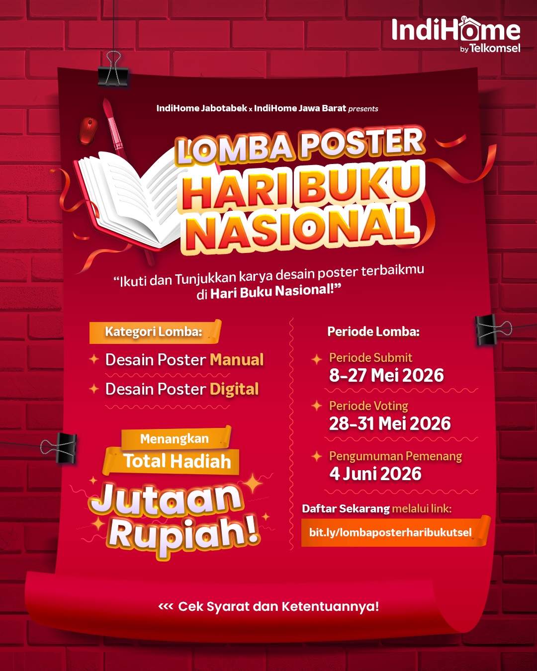 Lomba Poster Hari Buku Nasional