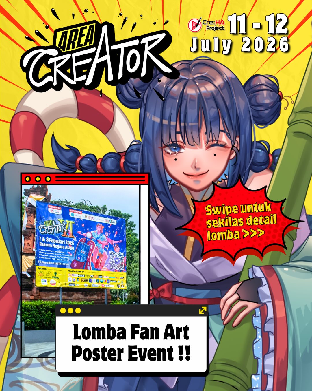 Lomba Fan Art Poster Event!!