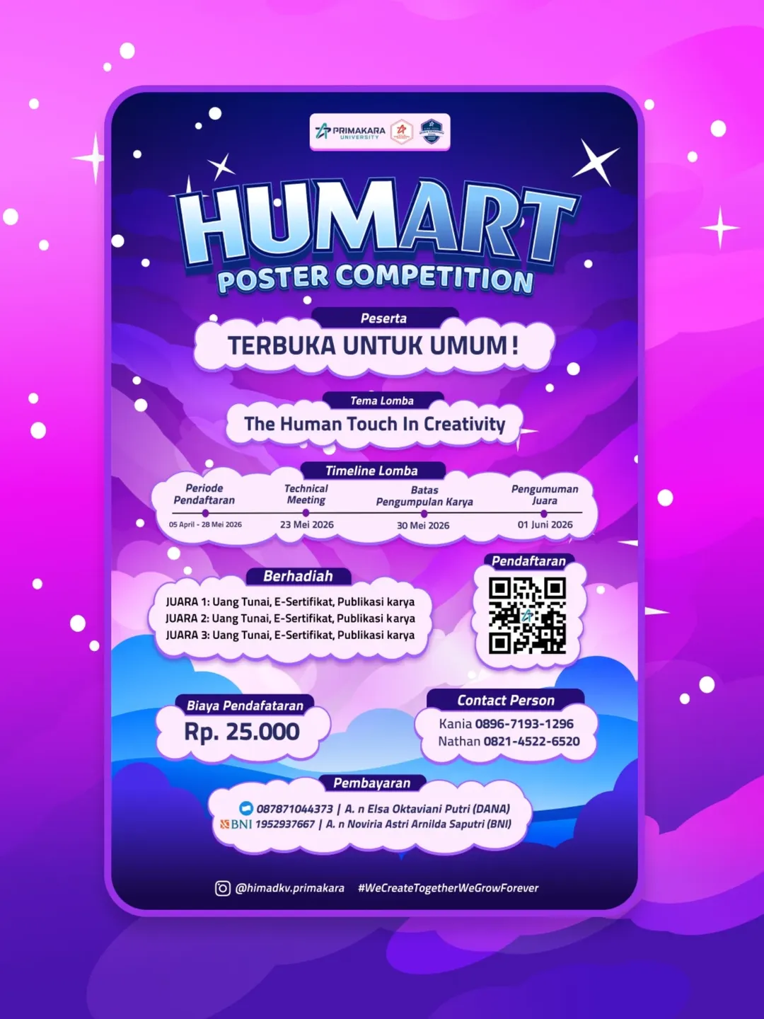 Lomba Poster HUMART 2026