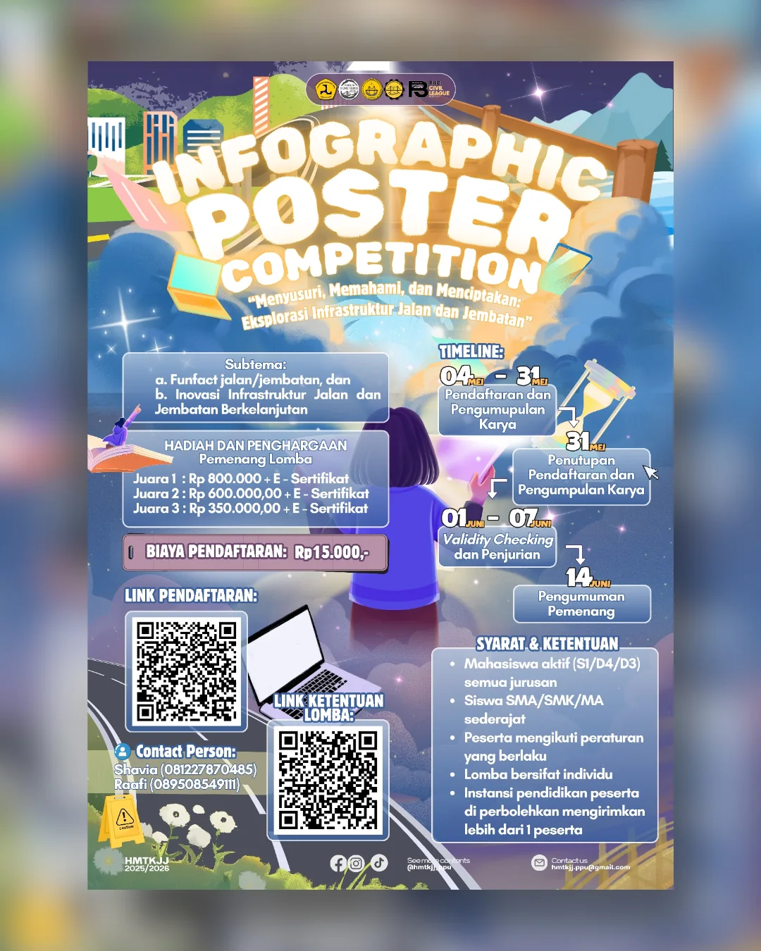 RnB CIVIL LEAGUE: INFOGRAPHIC POSTER COMPETITION