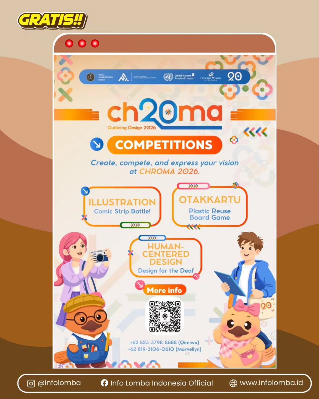 CHROMA 2026 COMPETITIONS!