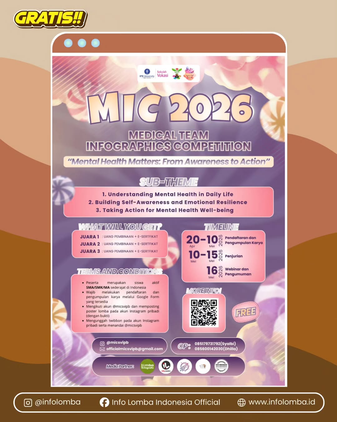 Open Registration : Medical Team Infographics Competition 2026!