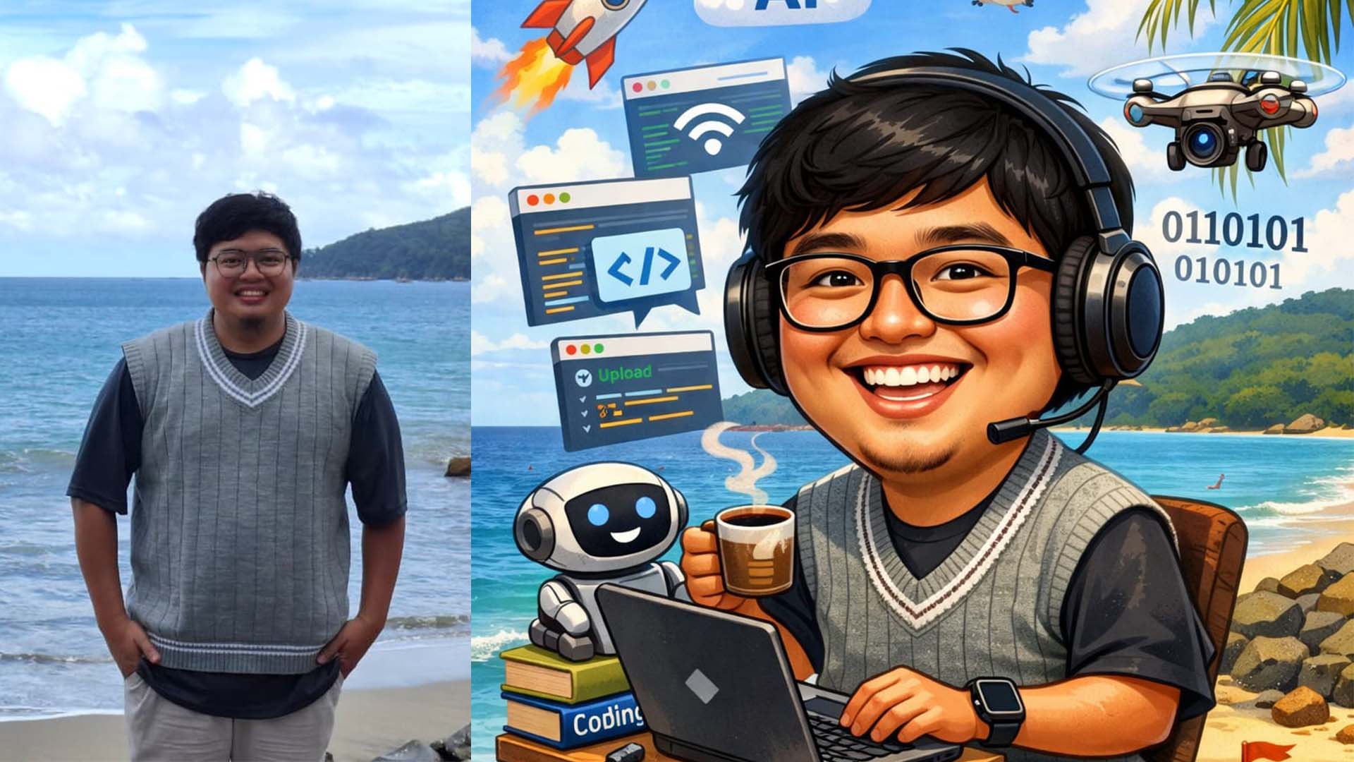 Ini dia bikin ChatGPT Viral 'tinggal copy' : Caricature of Me and My Job 2026